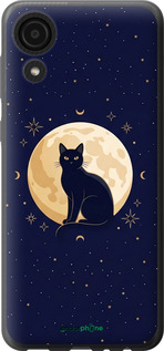 Силіконовий чохол 'Cute Cat Celestial/Witchy' для Samsung Galaxy A03 Core A032F зображення 5