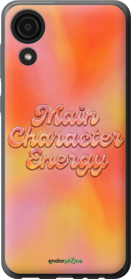 Силиконовый чехол Aura Gradient Main Character Energy Aesthetic Y2K для Samsung Galaxy A03 Core A032F - 6783u-2539 изображение 