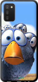 TPU чехол Angry Birds для Samsung Galaxy A03s A037F - 6008b-2381 изображение 