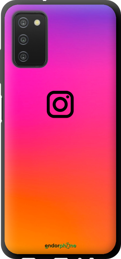 TPU чехол Instagram для Samsung Galaxy A03s A037F - 4273b-2381 изображение 