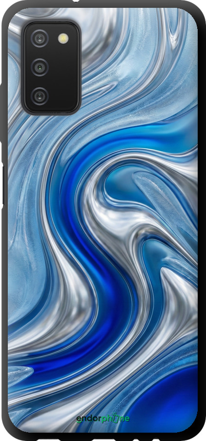 TPU чехол Liquid Chrome для Samsung Galaxy A03s A037F - 6781b-2381 изображение 