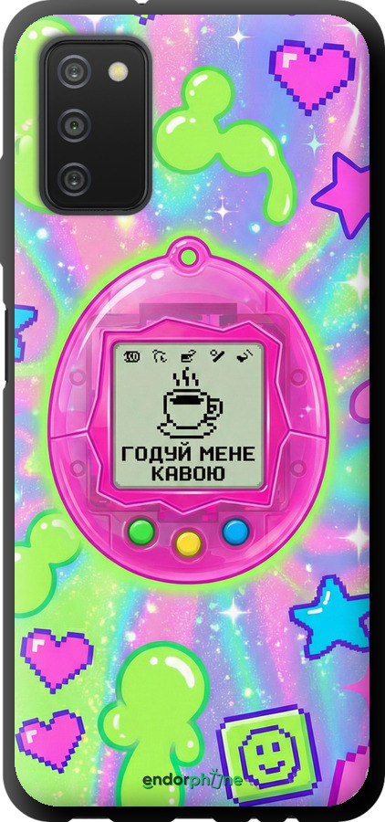 TPU чехол Y2K Aesthetic Retro Pet: Годуй мене кавою для Samsung Galaxy A03s A037F - 6784b-2381 изображение 