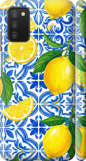 3D пластиковий матовий чехол Grocery Girl Italian Summer для Samsung Galaxy A03s A037F - 6766m-2381 изображение 