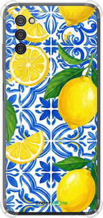 Силіконовий протиударний с посиленими кутами чехол Grocery Girl Italian Summer для Samsung Galaxy A03s A037F - 6766sp-2381 изображение 