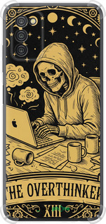 Силикон с усиленными углами чехол The Overthinker для Samsung Galaxy A03s A037F - 6774sp-2381 изображение 