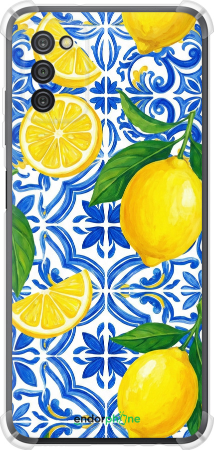 Силіконовий протиударний с посиленими кутами чехол Grocery Girl Italian Summer для Samsung Galaxy A03s A037F - 6766sp-2381 изображение 