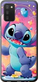 2D пластиковий чехол Стич 2 для Samsung Galaxy A03s A037F - 6371t-2381 изображение 