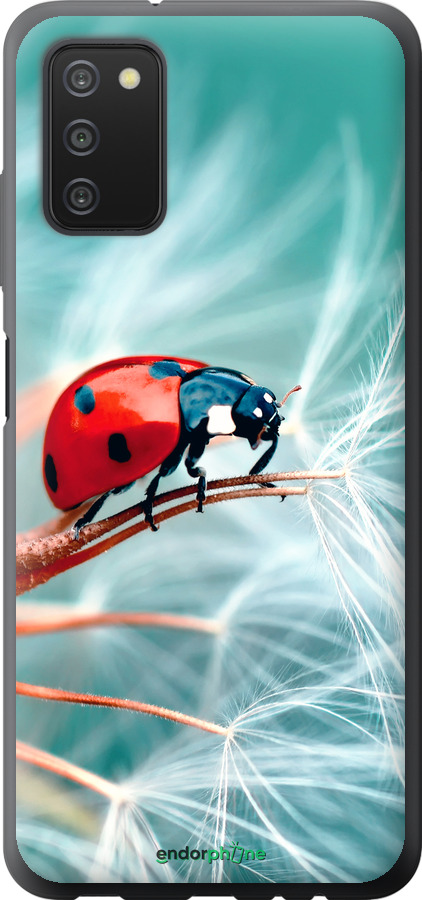 2D пластиковый чехол Божья коровка для Samsung Galaxy A03s A037F - 6049t-2381 изображение 
