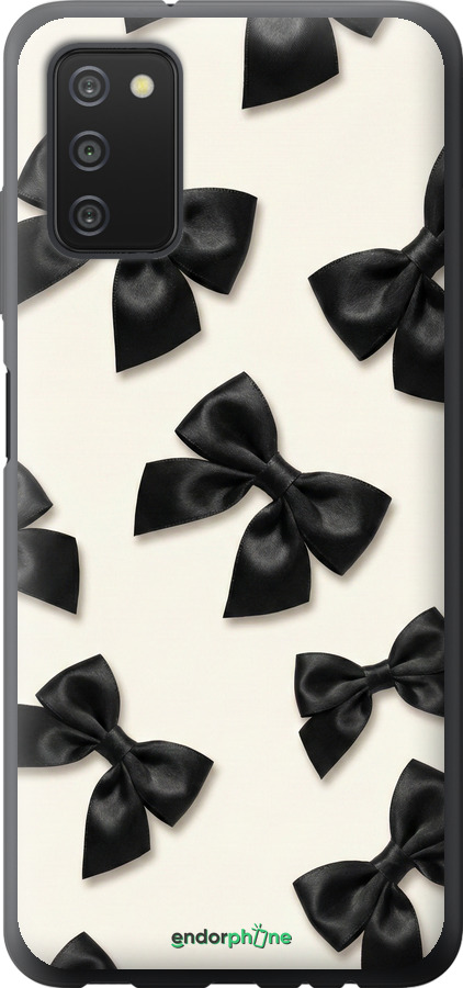 Силіконовий чехол Dark Coquette для Samsung Galaxy A03s A037F - 6765u-2381 изображение 