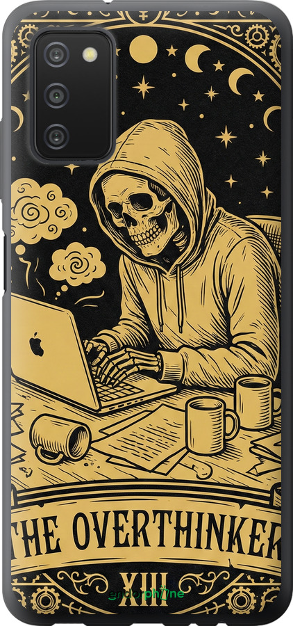 Силіконовий чехол The Overthinker для Samsung Galaxy A03s A037F - 6774u-2381 изображение 