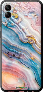 TPU чехол Мрамор красивый для Samsung Galaxy A04 A045F - 6376b-2831 изображение 