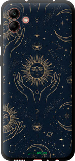 TPU чехол Celestial Harmony: Sun & Moon Gold Mystic Pattern для Samsung Galaxy A04 A045F - 6778b-2831 изображение 