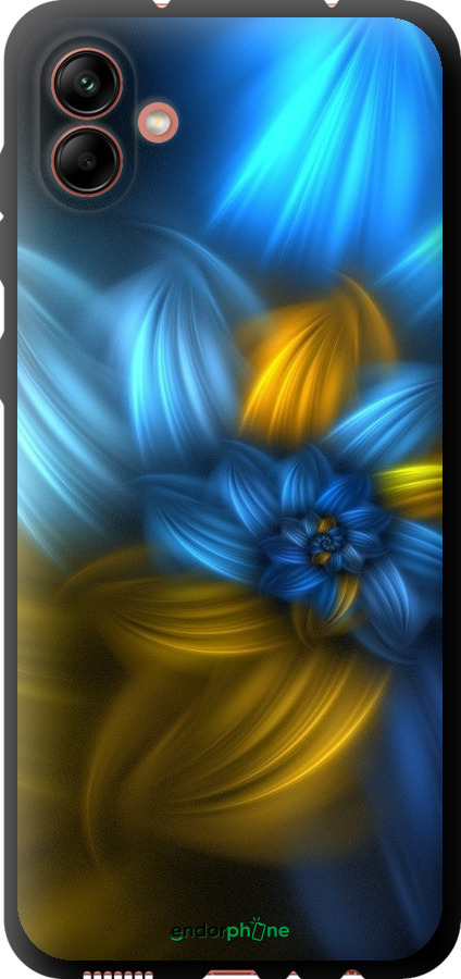 

TPU чорний чохол "Візерунок 46" для Samsung Galaxy A04 A045F, Синій
