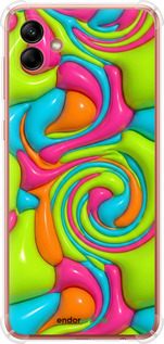 Силикон с усиленными углами чехол Y2K Jelly Dream для Samsung Galaxy A04 A045F - 6780sp-2831 изображение 