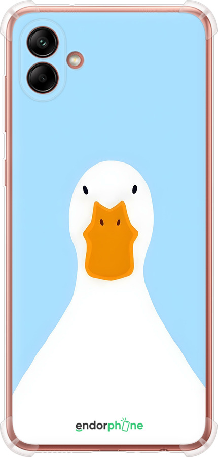 Силикон с усиленными углами чехол Гусь для Samsung Galaxy A04 A045F - 6350sp-2831 изображение 