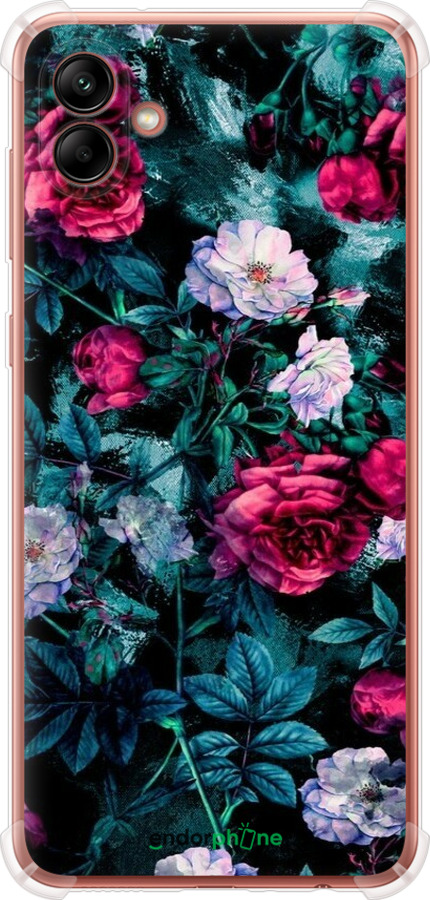 Силикон с усиленными углами чехол Сад и розы для Samsung Galaxy A04 A045F - 6483sp-2831 изображение 