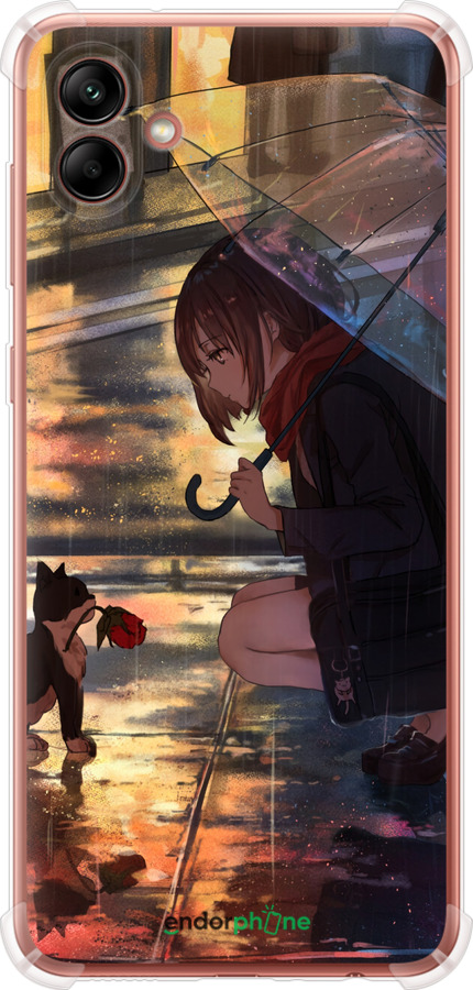 Силикон с усиленными углами чехол Anime для Samsung Galaxy A04 A045F - 6609sp-2831 изображение 
