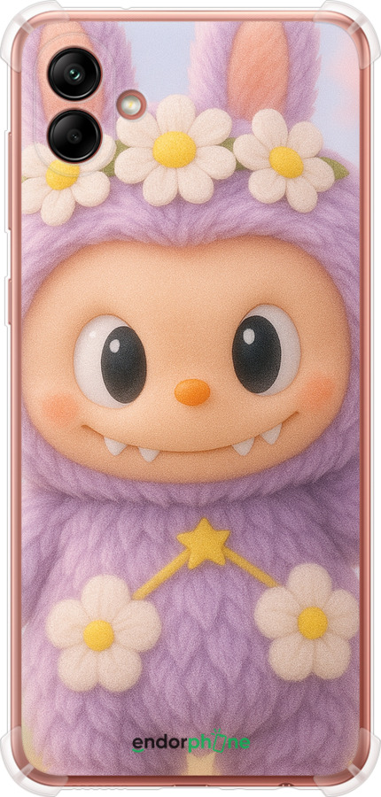 Силіконовий протиударний с посиленими кутами чехол Лабубу 1 для Samsung Galaxy A04 A045F - 6709sp-2831 изображение 