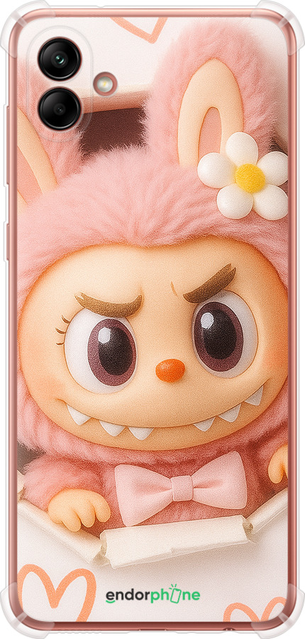 Силіконовий протиударний с посиленими кутами чехол Лабубу 2 для Samsung Galaxy A04 A045F - 6710sp-2831 изображение 