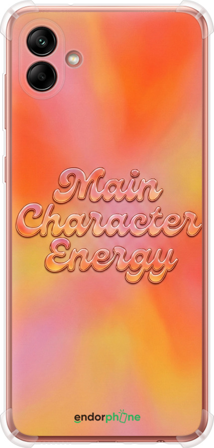 Силикон с усиленными углами чехол Aura Gradient Main Character Energy Aesthetic Y2K для Samsung Galaxy A04 A045F - 6783sp-2831 изображение 
