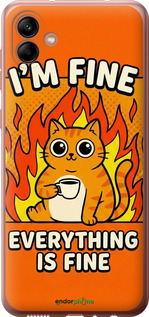 Силиконовый чехол Funny Cat для Samsung Galaxy A04 A045F - 6786u-2831 изображение 