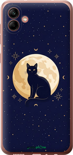 Силиконовый чехол Cute Cat Celestial/Witchy для Samsung Galaxy A04 A045F - 6787u-2831 изображение 