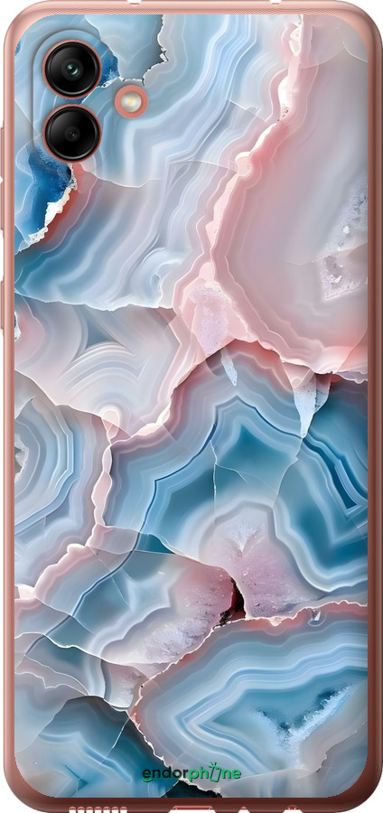 Силиконовый чехол Мрамор для Samsung Galaxy A04 A045F - 6306u-2831 изображение 