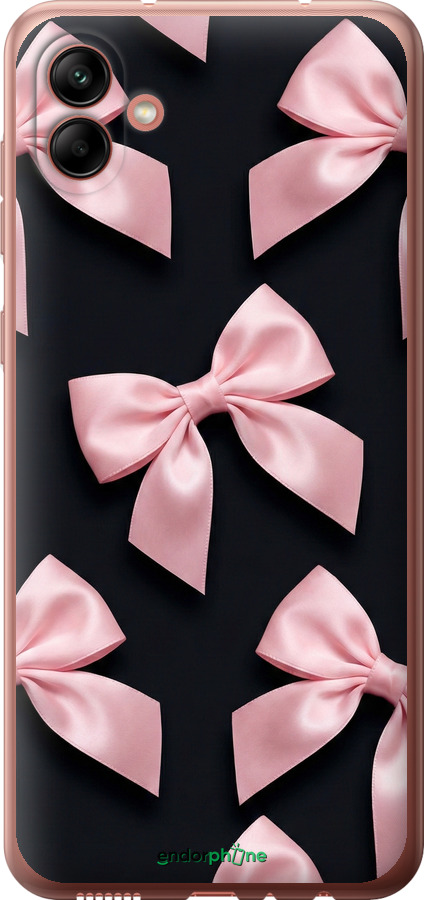Силіконовий чехол Coquette Ribbons Dark Coquette для Samsung Galaxy A04 A045F - 6767u-2831 изображение 
