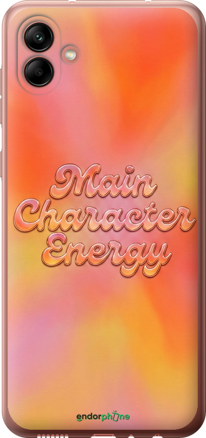 Силиконовый чехол Aura Gradient Main Character Energy Aesthetic Y2K для Samsung Galaxy A04 A045F - 6783u-2831 изображение 