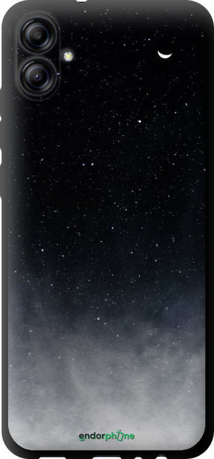 TPU чехол Голубые облака, Голубая луна для Samsung Galaxy A04e A042F - 6396b-2908 изображение 