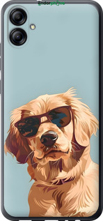 Силіконовий чехол Пес в очках для Samsung Galaxy A04e A042F - 6381u-2908 изображение 