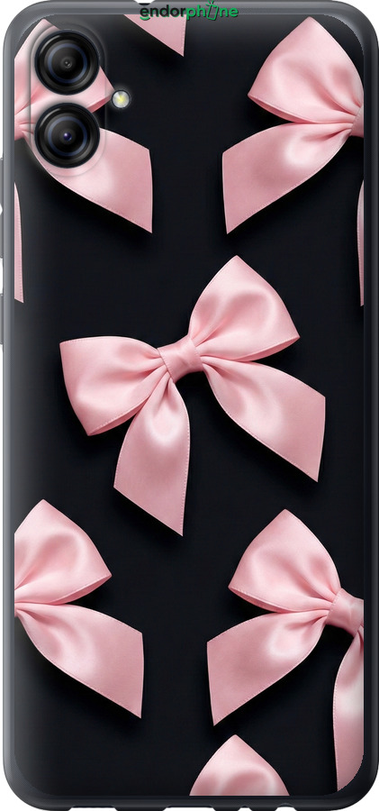 Силиконовый чехол Coquette Ribbons Dark Coquette для Samsung Galaxy A04e A042F - 6767u-2908 изображение 