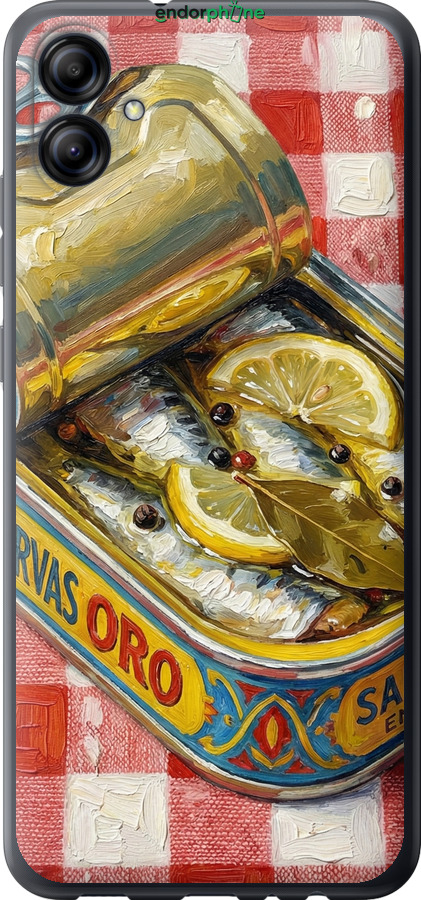 Силіконовий чехол Vintage Sardine Tin Phone для Samsung Galaxy A04e A042F - 6772u-2908 изображение 