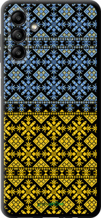TPU чехол Жовто-блакитна вишиванка для Samsung Galaxy A04s - 1169b-2877 изображение 