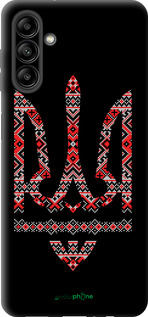 TPU чехол Герб - вышиванка на черном фоне для Samsung Galaxy A04s - 1196b-2877 изображение 