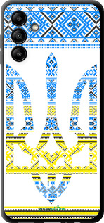 TPU чехол Герб - вышиванка желто-голубая для Samsung Galaxy A04s - 1197b-2877 изображение 
