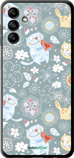 TPU чехол Котята v3 для Samsung Galaxy A04s - 1223b-2877 изображение 