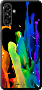 TPU чехол брызги краски для Samsung Galaxy A13 5G - 3957b-3853 изображение 