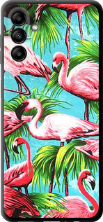 TPU чехол Tropical background для Samsung Galaxy A04s - 4016b-2877 изображение 