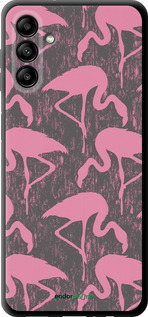 TPU чехол Vintage-Flamingos для Samsung Galaxy A04s - 4171b-2877 изображение 