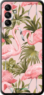 TPU чехол фламинго 2 для Samsung Galaxy A04s - 4360b-2877 изображение 