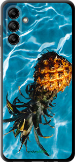 TPU чехол Ананас на воді для Samsung Galaxy A13 5G - 4384b-3853 изображение 