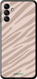 TPU чехол Зебра беж для Samsung Galaxy A04s - 4875b-2877 изображение 