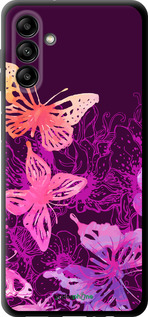 TPU чехол Бабочки v2 для Samsung Galaxy A13 5G - 5475b-3853 изображение 
