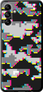 TPU чехол Пиксельный камуфляж для Samsung Galaxy A04s - 5481b-2877 изображение 