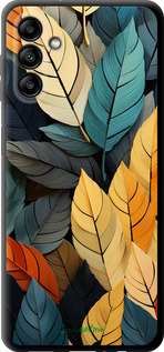 TPU чехол Кольорове листя для Samsung Galaxy A04s - 5644b-2877 изображение 