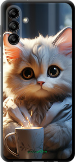 TPU чехол White cat для Samsung Galaxy A13 5G - 5646b-3853 изображение 