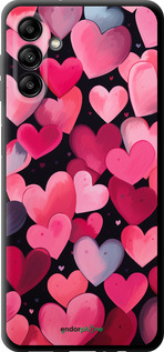 TPU чехол Сердечки 4 для Samsung Galaxy A04s - 5662b-2877 изображение 