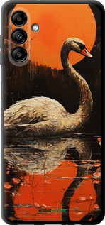 TPU чехол Лебедь для Samsung Galaxy A13 5G - 5964b-3853 изображение 