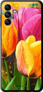 TPU чехол Намальовані тюльпани для Samsung Galaxy A04s - 5990b-2877 изображение 